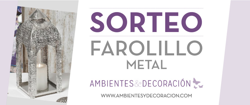 Sorteo farolillo Lanzamiento tienda online